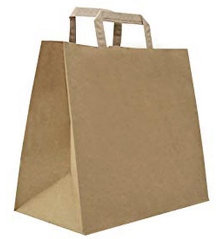 Havanna Shopper met vierkante bodem – 50 stuks, 27 + 17 x 29 cm