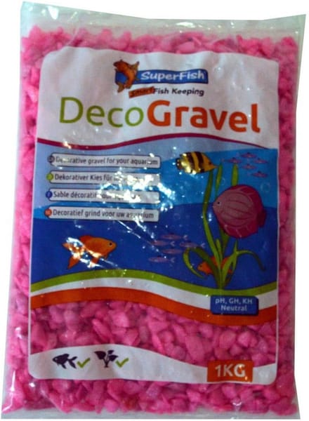 SuperFish - Superfish deco grind neon rose 1 kg