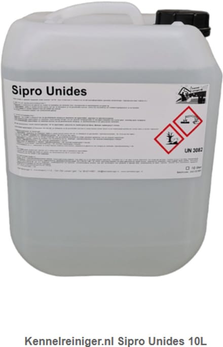 KennelReiniger.nl Sipro Unides 10L desinfecterend middel concentraat