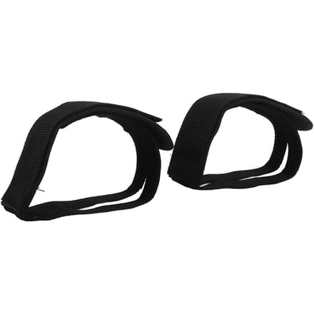 1 Paire Vélo de Route Fixie Vélo Cyclisme Adhésif Pédale Clip Orteils Sangle Ceinture Noir