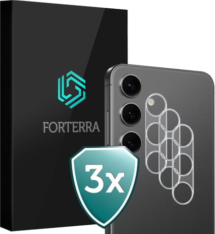 Camera Lens Protector 3 Stuks - Geschikt voor Samsung Galaxy S25 Plus - Camera Screenprotector Beschermglas - Gehard Glas - Tempered Glass - Screen Protector