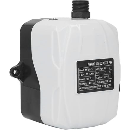 Pompe d'appoint Pression d'eau Haute élévation 180W pour Évier de Cuisine Douche CC24V