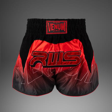 Venum x RWS 2.0 Muay Thai Shorts Zwart Rood - M