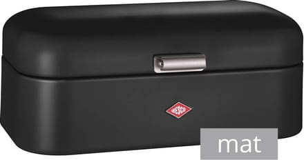 Wesco Grandy Brooddoos - Broodtrommel Wesco - 42x22x17 cm - Mat Zwart