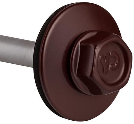 Plaatschroeven - Paneelschroeven - Panelen Bevestigen - Corrosiebestendig - 64 x 130 mm - Chocoladebruin