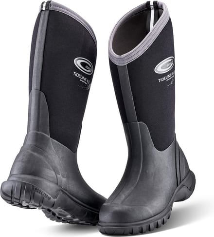 Grubs damesrubberlaarzen Tideline Wellies Black