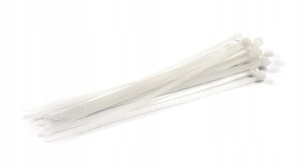 Kabelbinders wit 3,6x200mm 100 stuks nylon