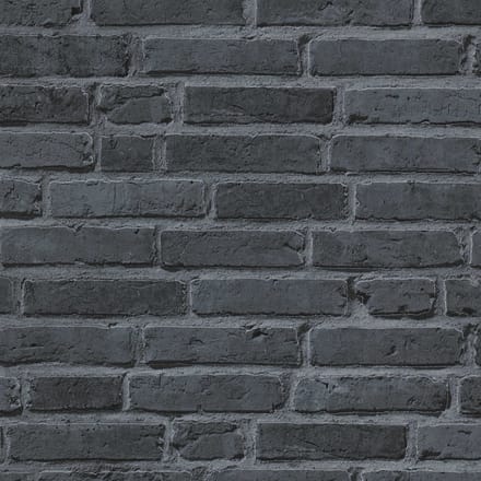 STENEN BEHANG | industrieel - Zwart Grijs - A.S. Création Elements 2