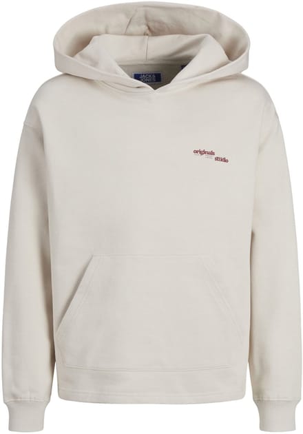 JACK&JONES - JORGREENPOINT BACK SWEAT HOOD LN JNR - Jongens - Sweaters