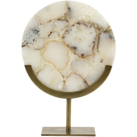 Light & Living - Ornament GOUYA - 25x10x35cm - Wit