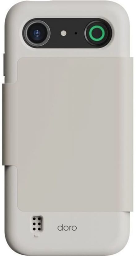 Doro Aurora A11 - Wallet Case - Bone