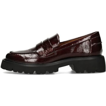 POSH by Poelman LEXY Dames Loafers - Donker rood