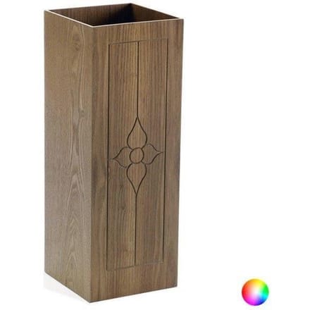 Paraplubak - Versa - Modern - MDF Hout - Bruin - 48,5 x 22 x 22 cm bruin
