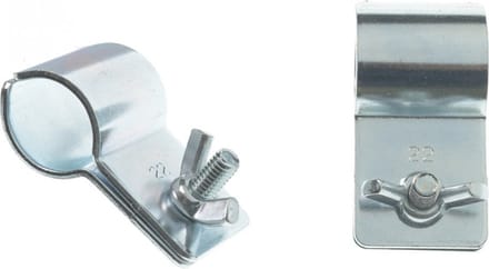 Campking Daksteunklem - 22 mm - 2 Stuks