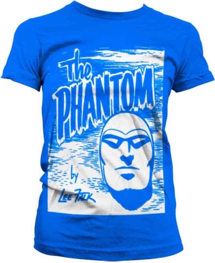 The Phantom Dames Tshirt -XL- Sketch Blauw