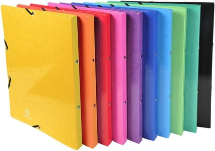 Ringbanden Set - Opbergmappen - Documenten Organiseren - Elastische Sluiting - 20 Stuks A4 - Assorti