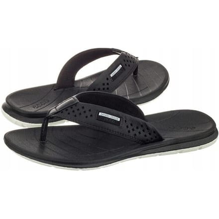 Ecco Slippers Japanse Instappers Zwart Leer 35 W_A black