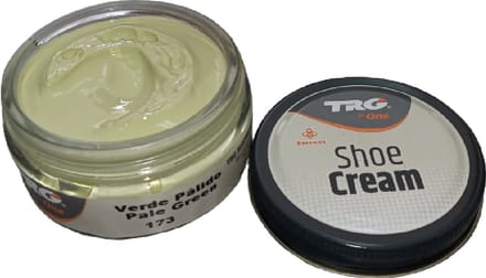 TRG - schoencrème met bijenwas - pale (bleek) groen - 50 ml