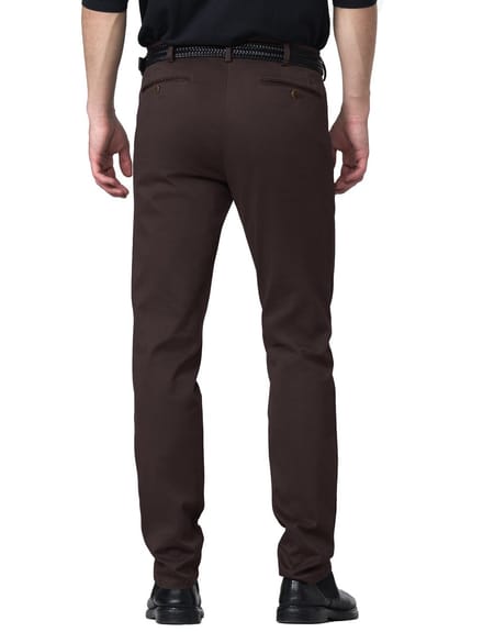 Meyer katoenen broek bruin