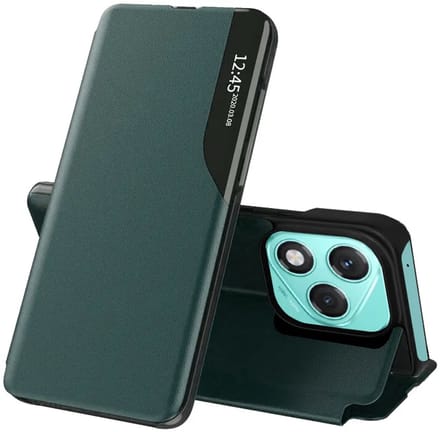 Hoesje geschikt voor HONOR 400 Lite - Techsuit eFold Book Case - Donkergroen