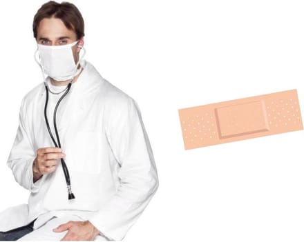 Dokter/zuster accessoires set voor volwassenen