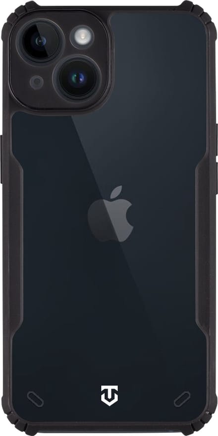 Tactical iPhone 14 Quantum Stealth Cover – Transparant Hoesje – Clear Black