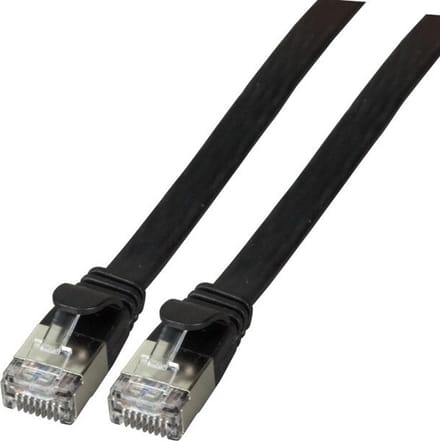 EFB NORDIC EFB-Elektronik patch cable - 3 m - black - Zwart - 3m