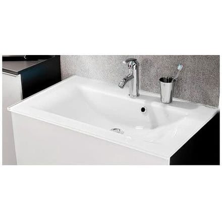 Fackelmann KARA glass sink 80 x 50 cm with backlight 86295 86300