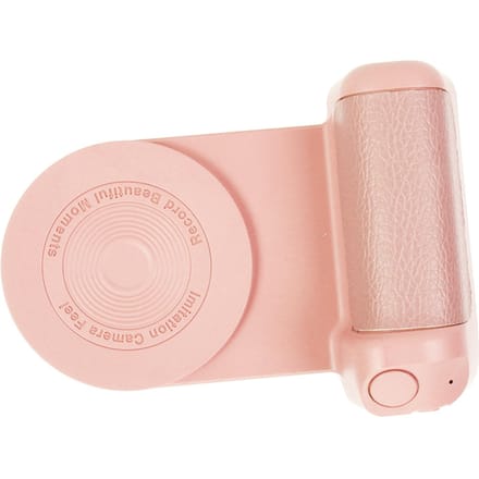 Magnetische Camera Handgreep Bluetooth Beugel Smartphone Handgreep Foto Houder Bluetooth Draadloze Afstandsbediening roze
