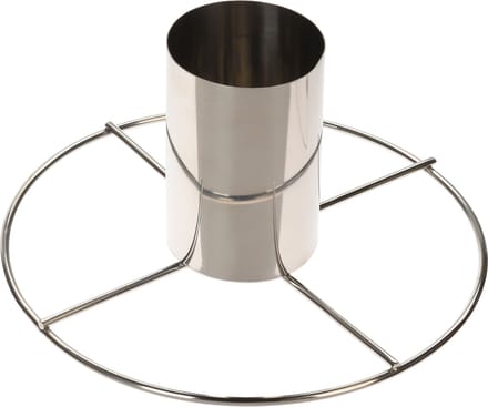 Kiprooster voor de barbecue RVS 20 cm - Kip grillen - Kippengrill