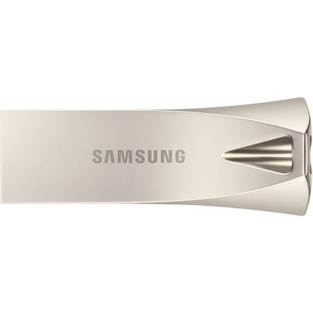 Samsung BAR Plus - USB stick - USB 3.1 - USB-A - 64 GB - Zilver