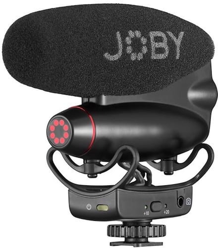 Joby JB01801-BWW microfoon Zwart Microfoon voor digitale camera
