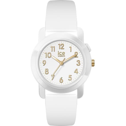 Ice Watch ICE find - White - Gold 024916 Horloge - Siliconen - Wit - Ø 34 mm