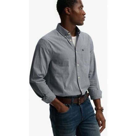 Overhemd met lange mouwen van popeline Superdry Preppy