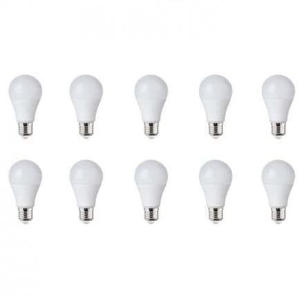 LED Lamp 10 Pack - E27 Fitting - 15W - Warm Wit 3000K