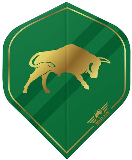 Bulls Retro Dartflights - Groen