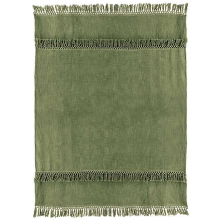 Unique Living - Plaid Saba 130x180cm Olive Green