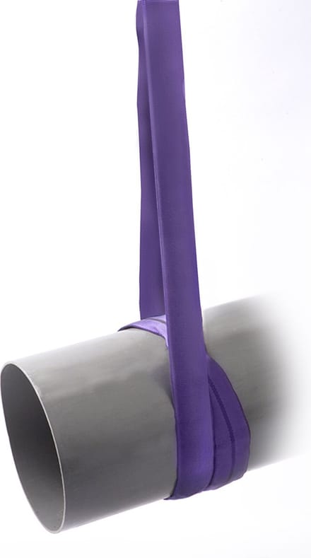 Konvox Hijsband met lussen violet 1 ton 2m