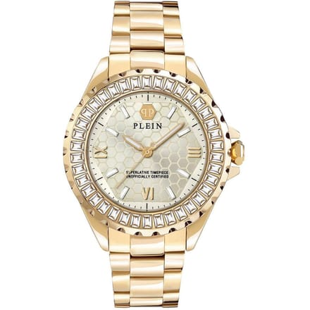 Philipp Plein - Dames Horloge Heaven Rock Couture - Goud