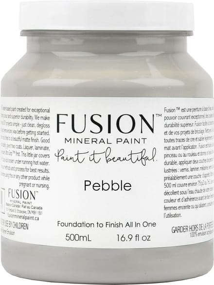 Fusion mineral paint - acryl verf - meubelverf - grijs - pebble - 500 ml