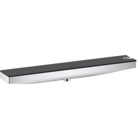 Hansgrohe Rainfinity - Muuraansluiting Porter 500 met douchehouder en planchet R, chroom 26858000