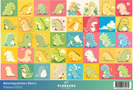 Beloningsstickers Dino's