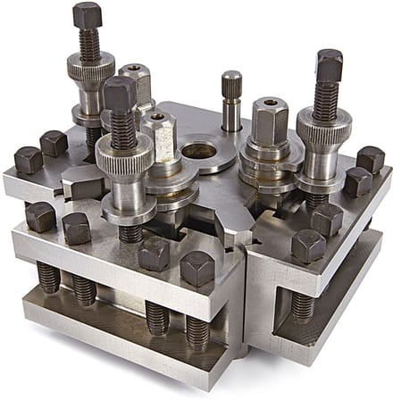 HBM G snelwisselhouder model Dixon 20 x 20 mm, 38,5 mm breed, 48,5 mm hoog, 98 mm lang