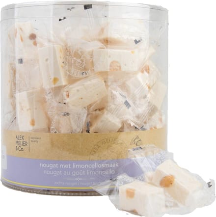 Alex Meijer Limoncello nougat - Silo 700 gram