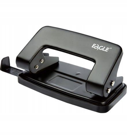 Eagle 709 R Perforator Zwart - 8 putjes, 6 mm gatdiameter