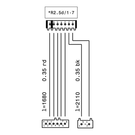 AEG kabel, deur 140114444098