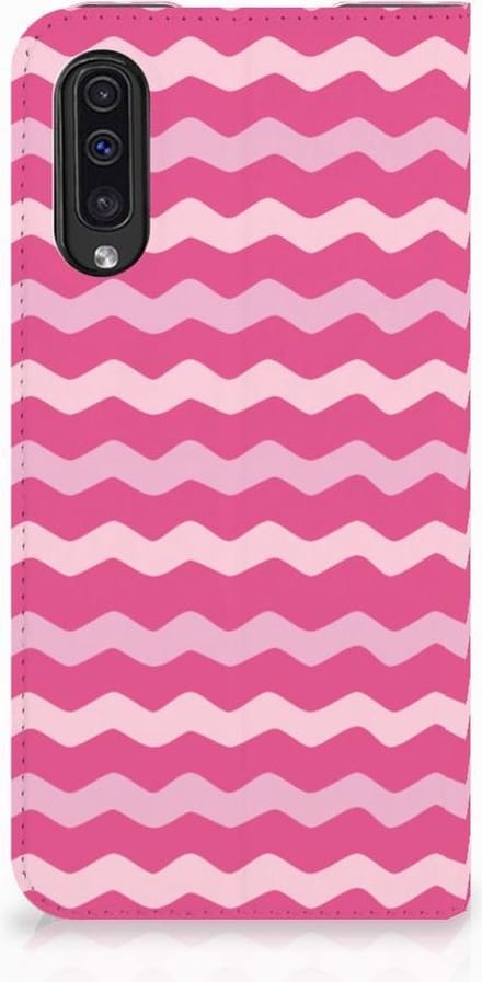 Samsung Galaxy A50 Hoesje met Magneet Waves Pink