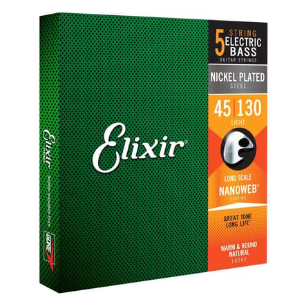 Sets / Light/ELIXIR/ELECTRIC BASS STRINGS/Light /5c 45-65-80-100-130