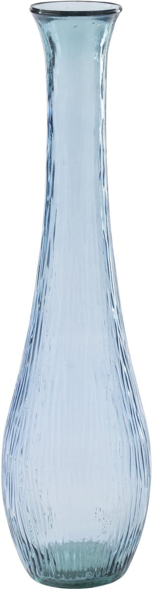 J-Line vloervaas - glas - lichtblauw