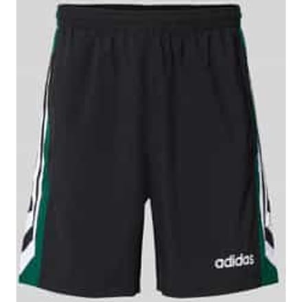 Korte broek met labelstitching, model '90s FTBL'